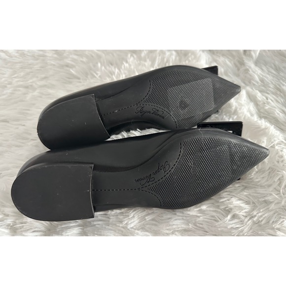 Roger Vivier Gommettine Ball‎ Black leather ballet flat Shoes 35 - Picture 7 of 10